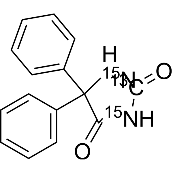 Phenytoin-15N2,13C (Phenytoin-15N2,13C) 78213-26-0